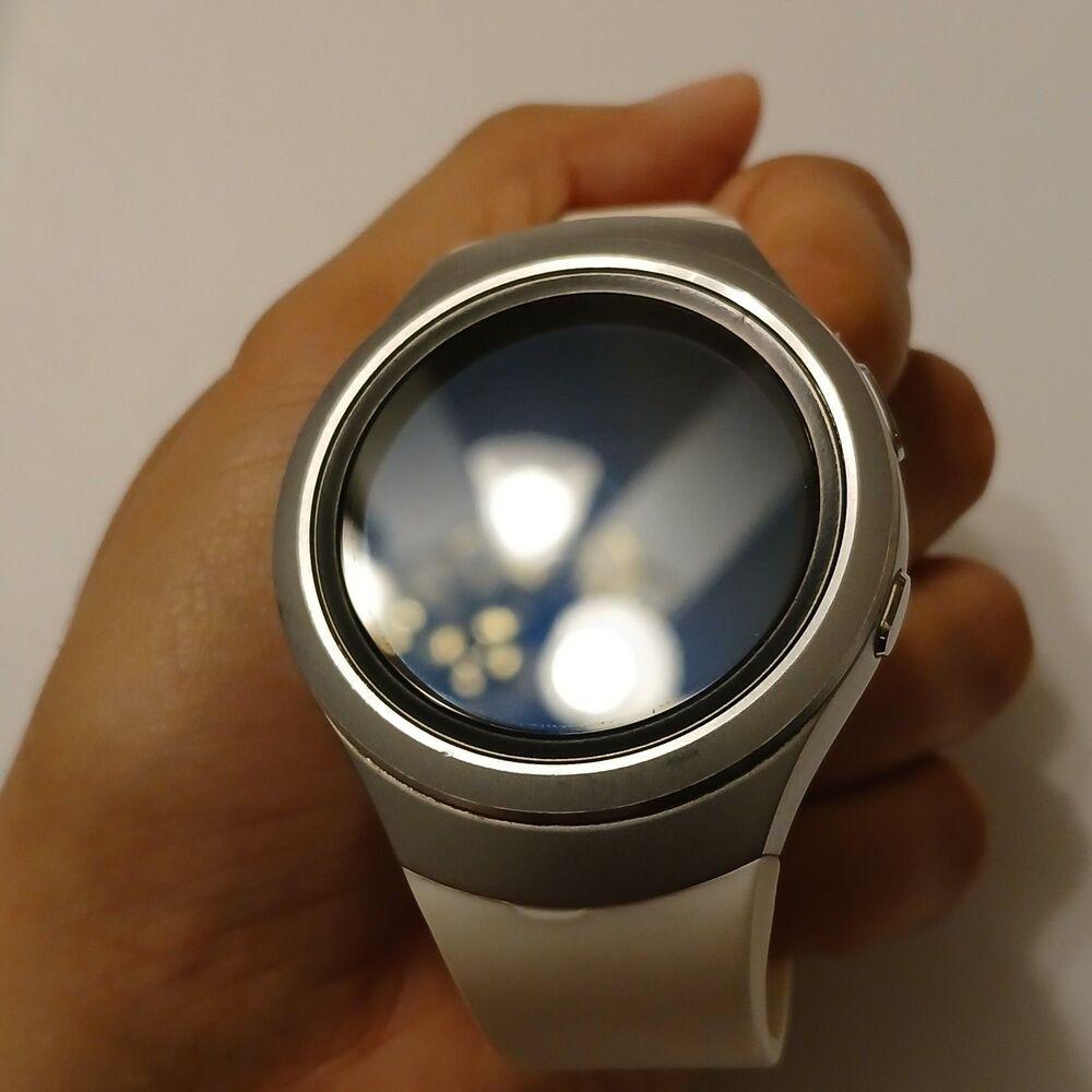 Not Tested Samsung Galaxy Gear S2 Silver White Smart Watch - Only - Picture 3 of 11